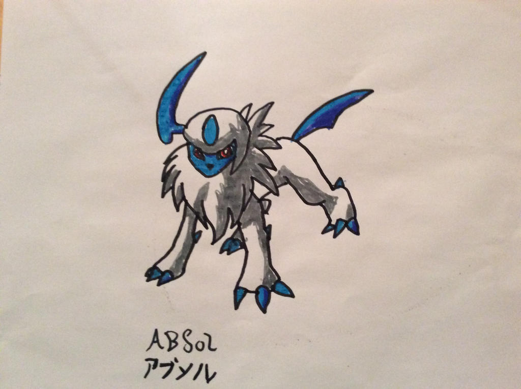 Absol drawing by alucardserasfangirl on DeviantArt