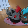 Request: Zorua and Shiny Zorua