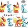 Flareon x Glaceon