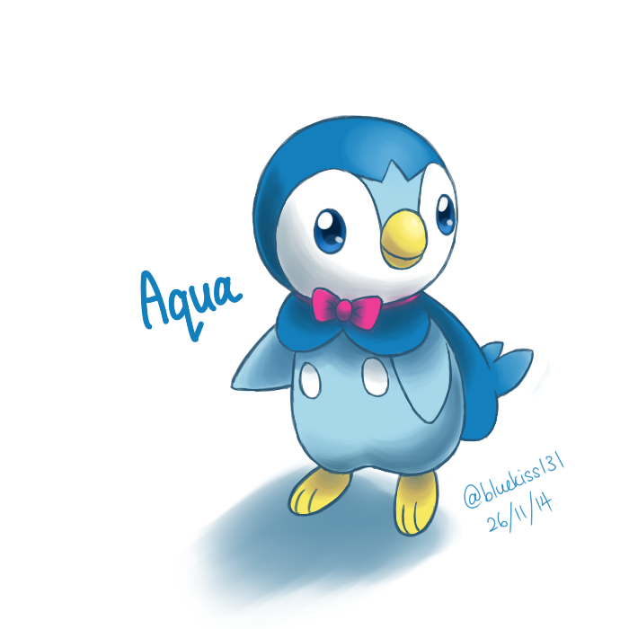 Request: Aqua the Piplup