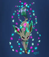 Leafeon used Magical Leaf