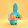 Mudkip 3D Animated Turntable