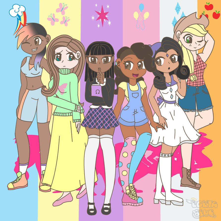 Mlp human by LolitaBlue on DeviantArt