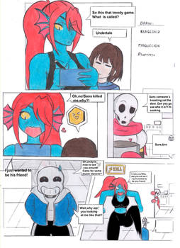 Undertale parody (Undyne Reveng e)