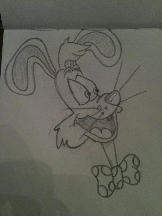 Roger Rabbit Sketch by CoopMisanthropy on DeviantArt