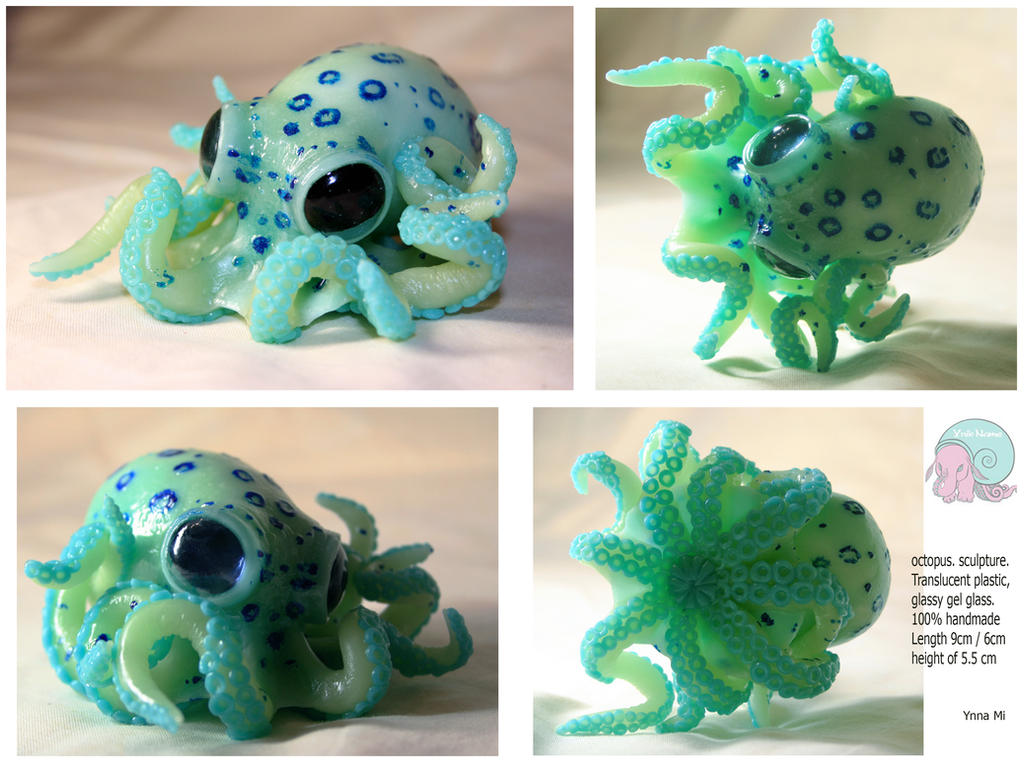 Ocean blue Octopus by Ynik-name