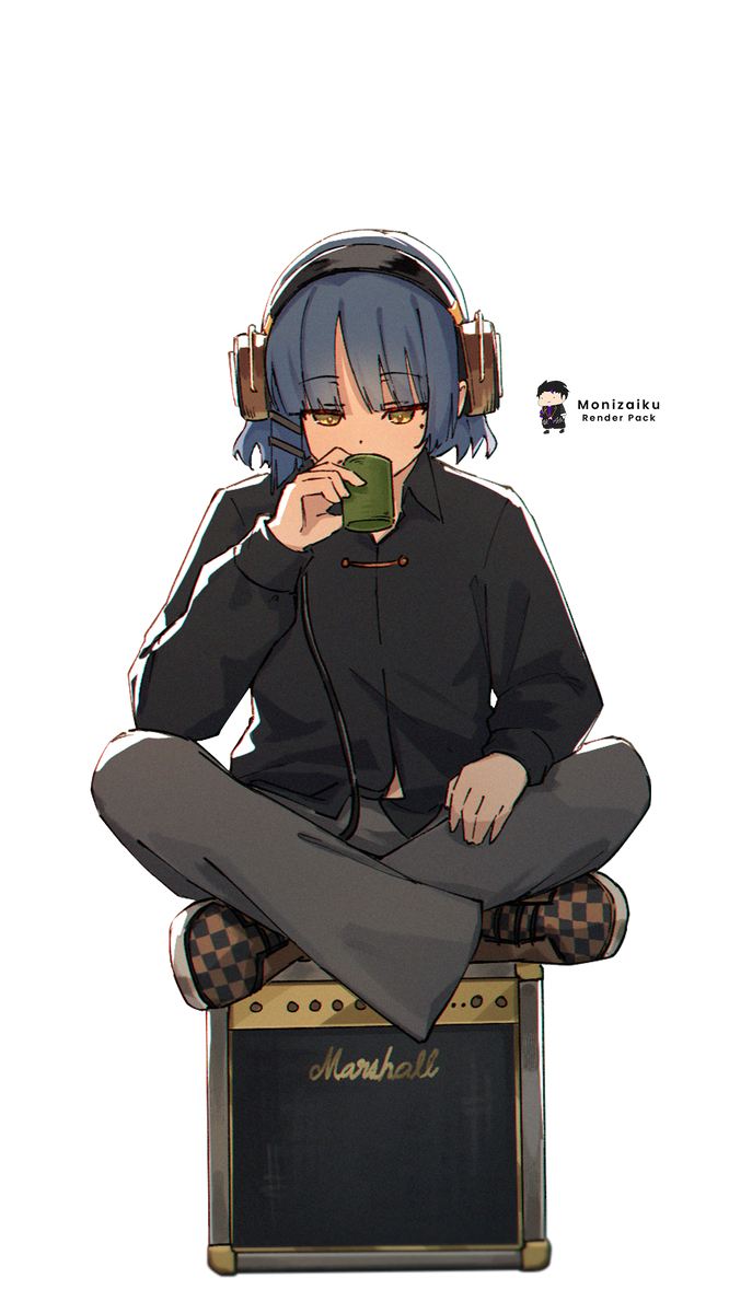 Ryou Yamada Render Bocchi The Rock by monizaiku on DeviantArt