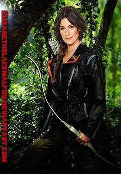 Lea Michele as Katniss Everdeen