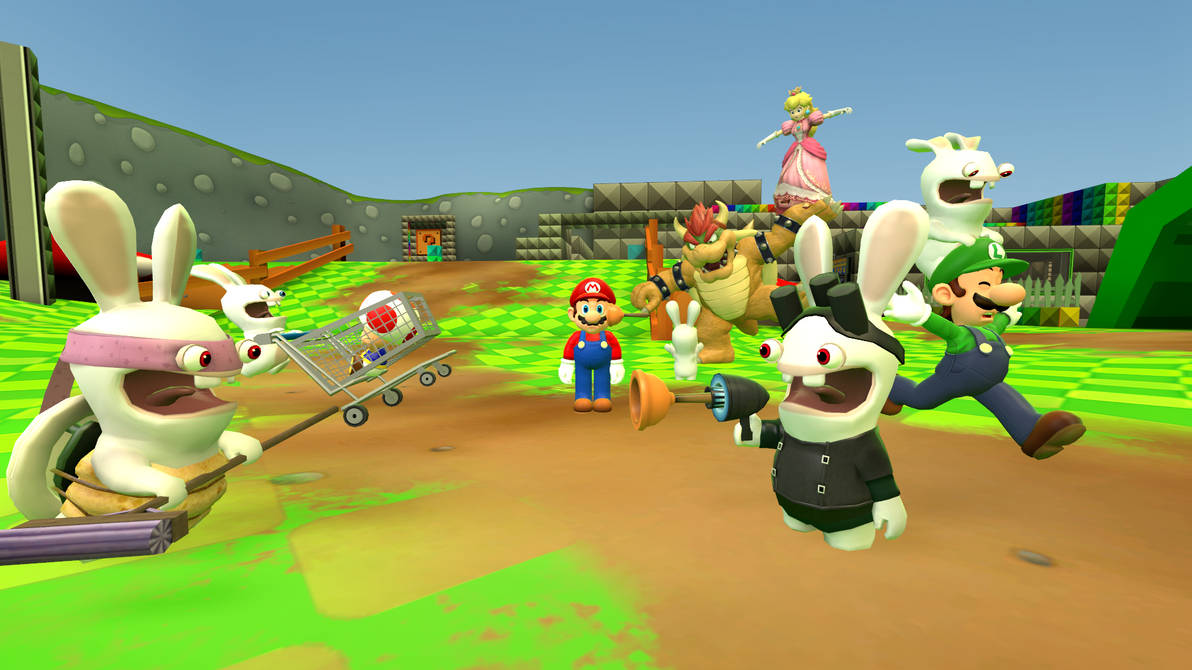 Super Mario: Invasion of the Rabbids by AlexanderGantt on DeviantArt
