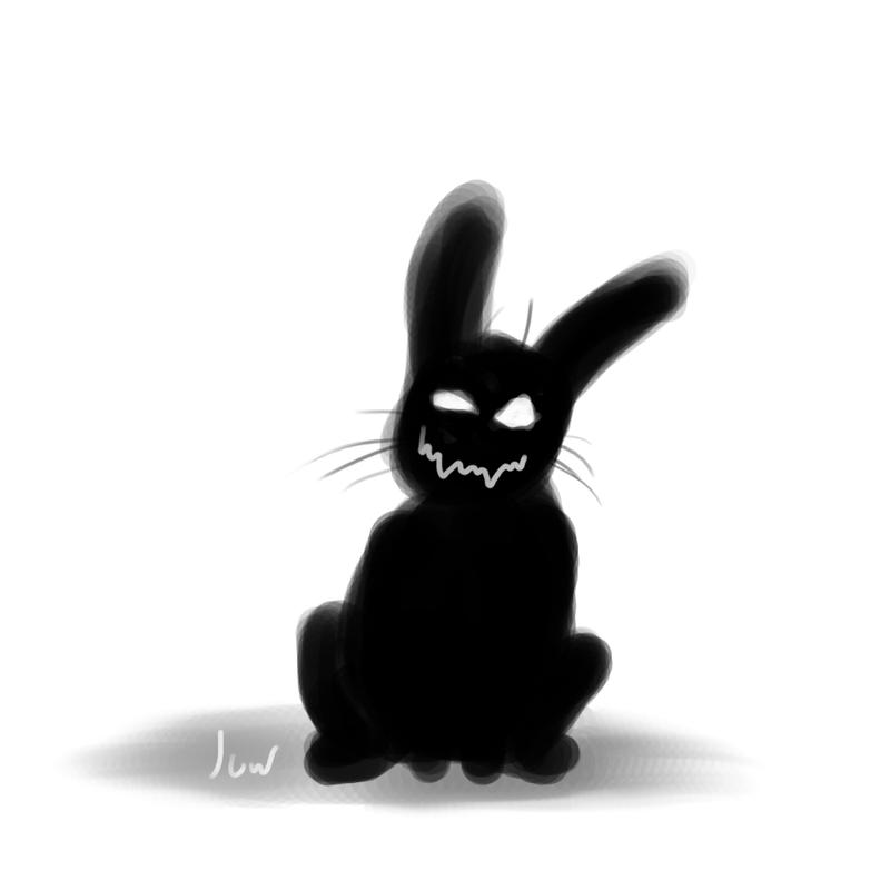 Shadow bunny by Mad-Scissors on DeviantArt
