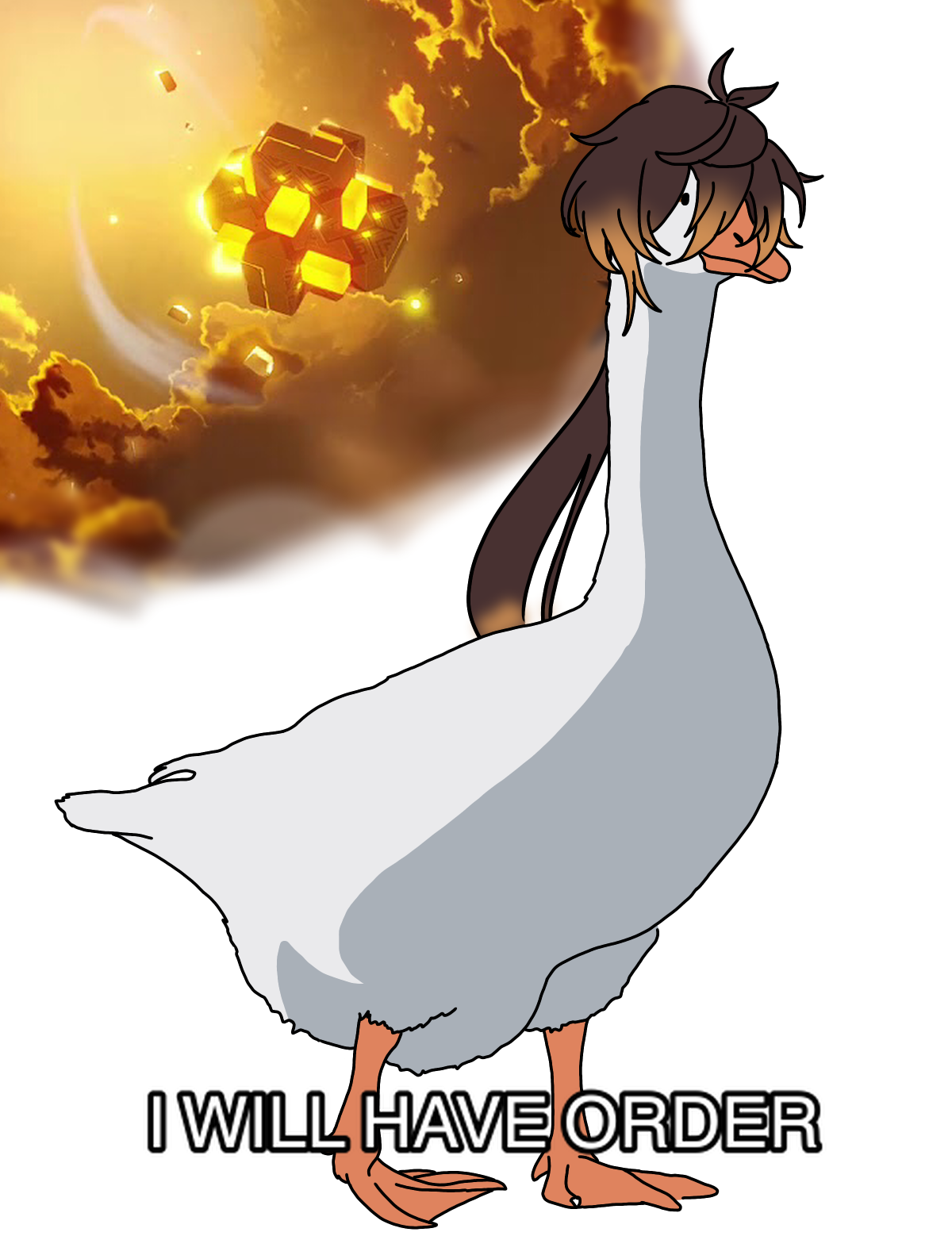 Deviantart Goosed Goose man by ZKimayato on DeviantArt