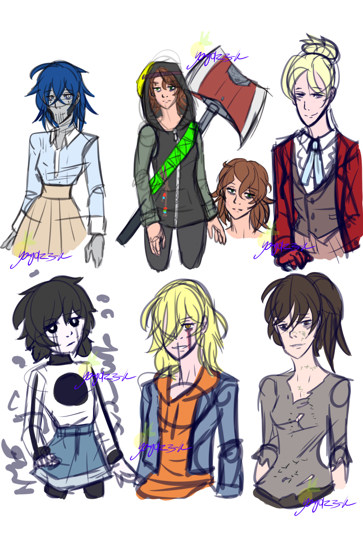 Me and my ocs meet Genderbend Au by SinisterSonic2000 on DeviantArt