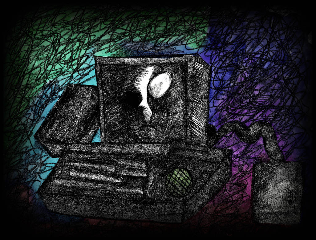 SCP - 079 ( Old A.I ) by The_Michael-arts -- Fur Affinity [dot] net