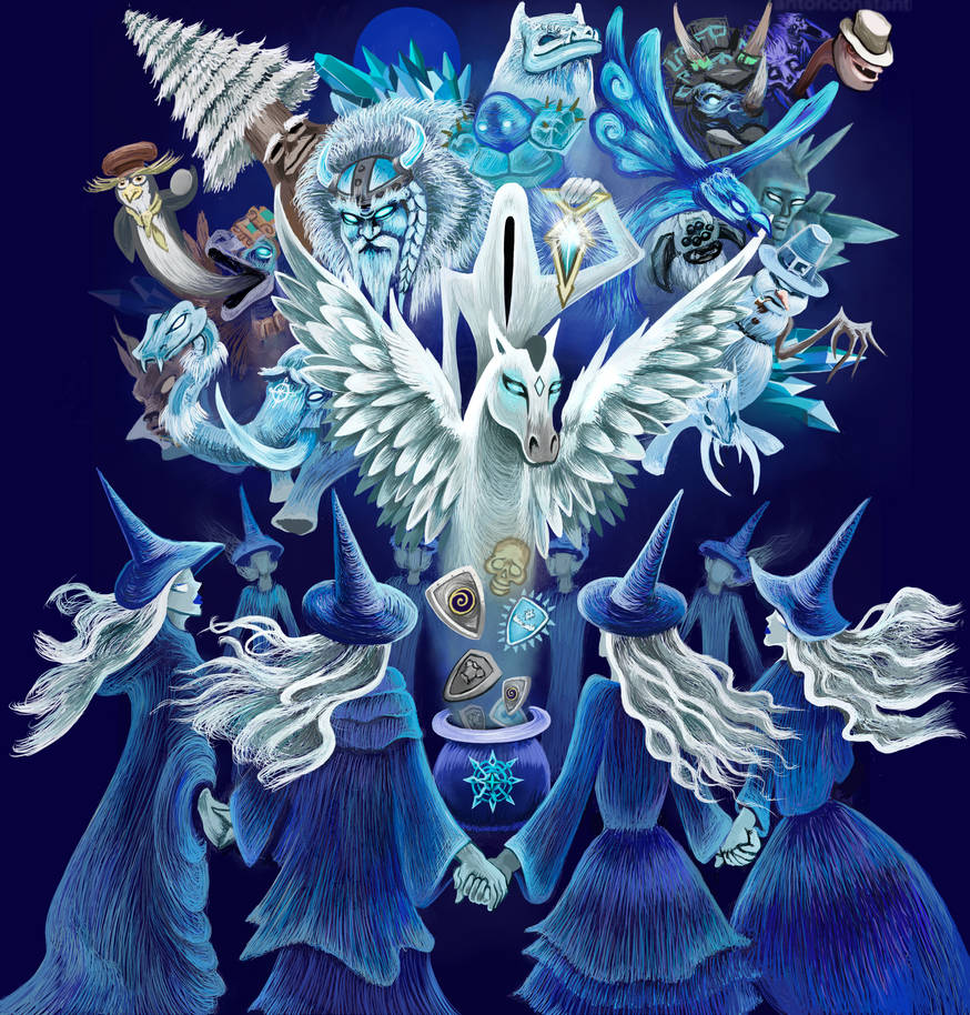 Ice Spells by Anton-Constantin on DeviantArt
