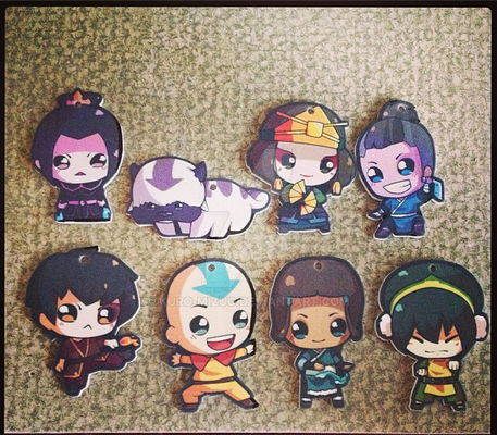 Avatar the Last Airbender charm squad