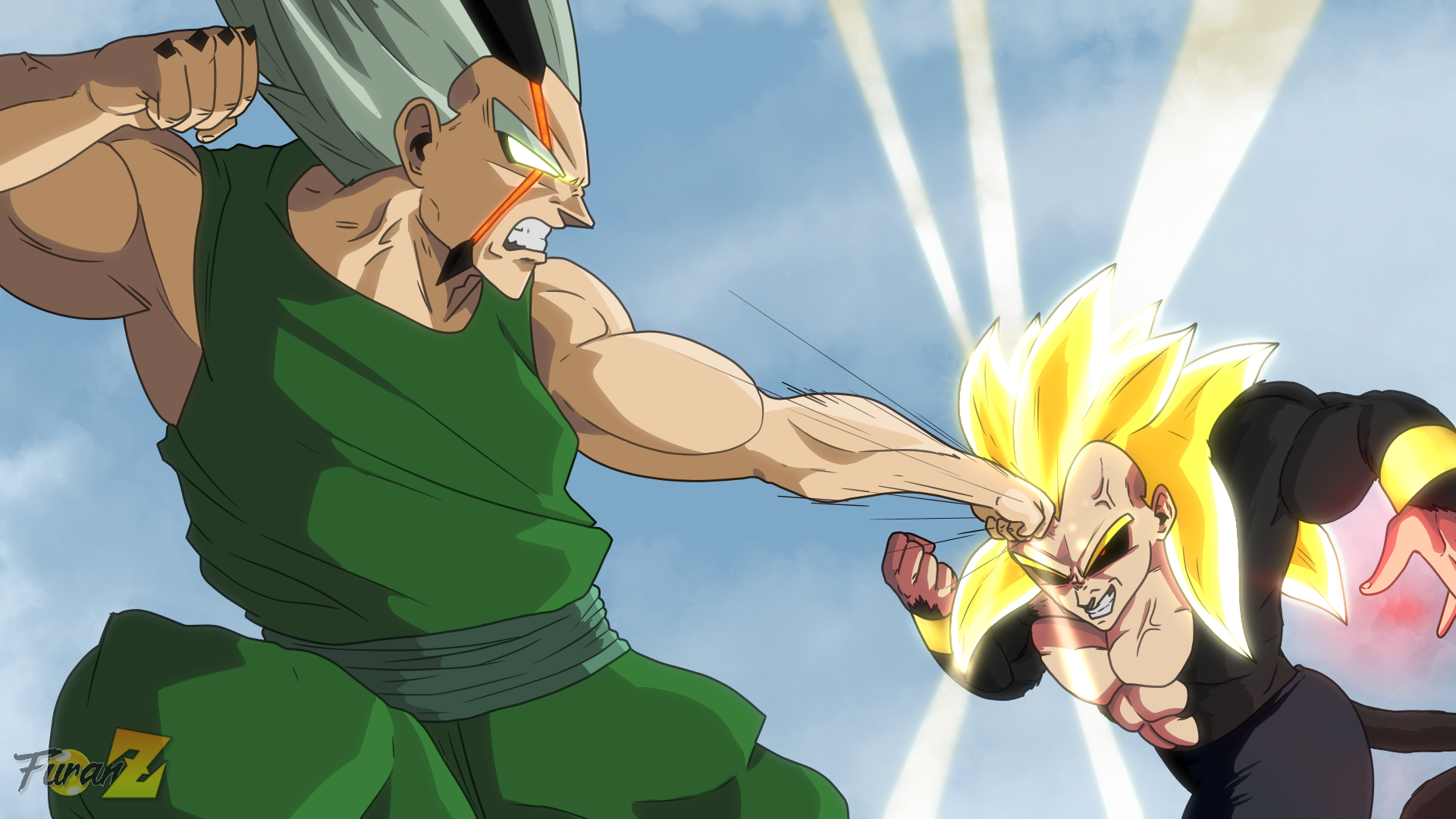 Zaiko Vs Rigor - DragonBall AF FanArt by FuranZeta on DeviantArt