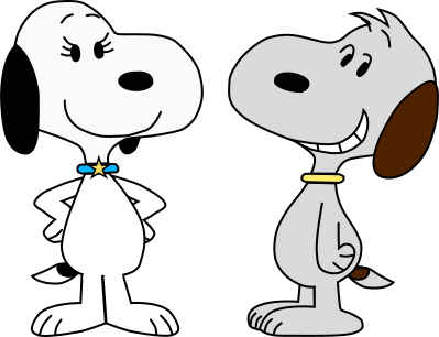 Molly and Rover in The Snoopy Show style by marioandfunfriends on ...