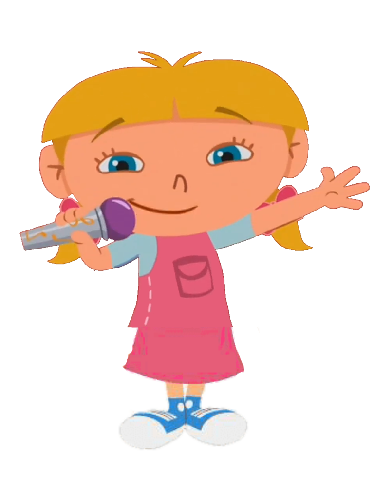 Annie With Her Microphone by discoverykidsfan on DeviantArt