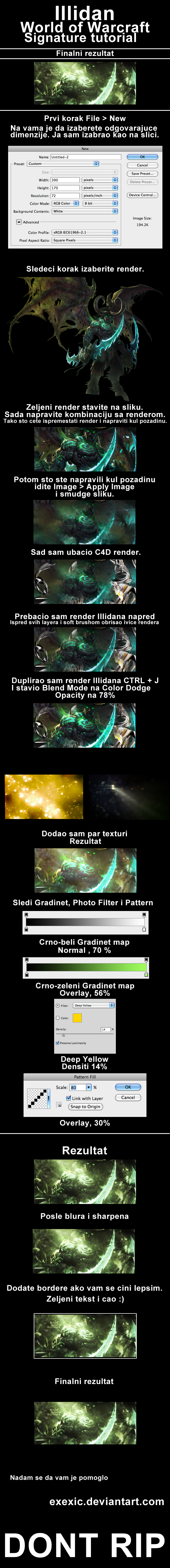 Illidan Signature Tutorial