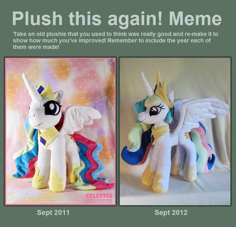 Plush this again: Celestia