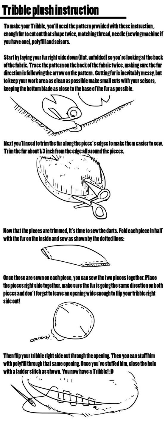 Tribble tutorial by MagnaStorm on DeviantArt