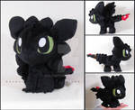 Chibi Toothless by MagnaStorm