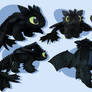 7Ft long Night Fury