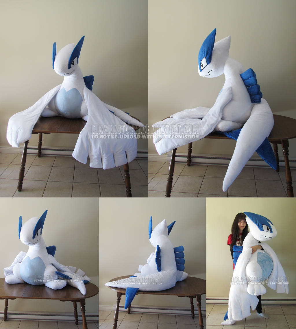 Giant Lugia by MagnaStorm