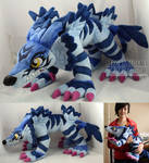 Garurumon by MagnaStorm