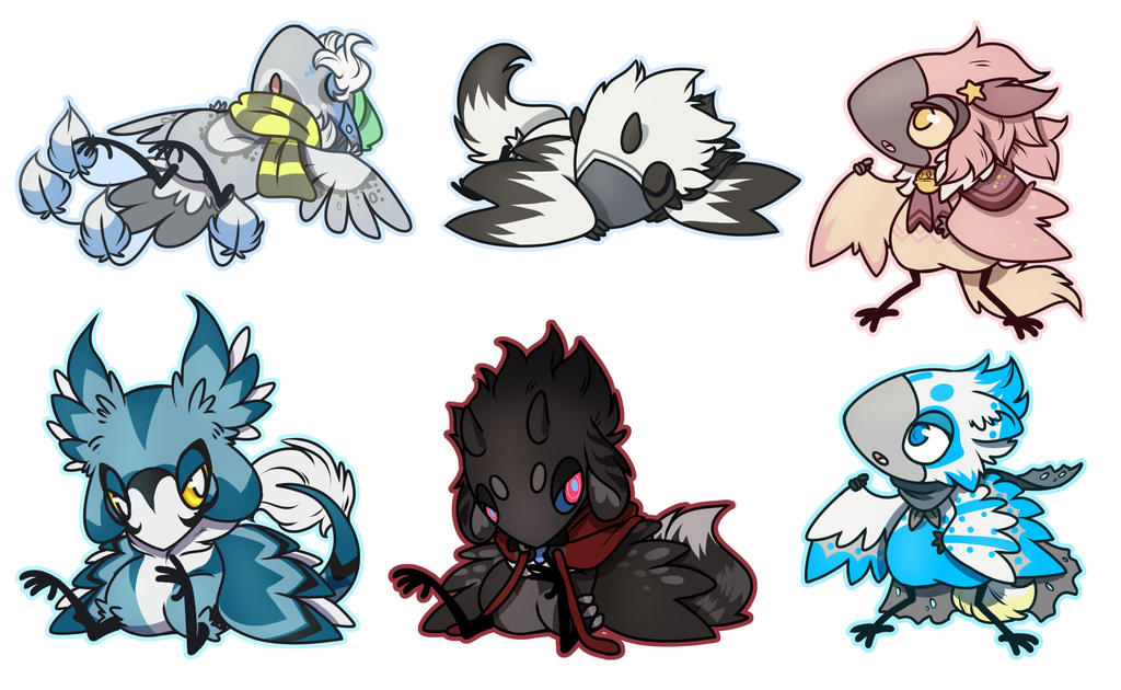 Finished Birbs