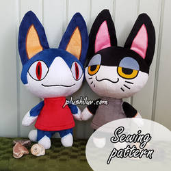 Animal crossing Cat villager SEWING PATTERN