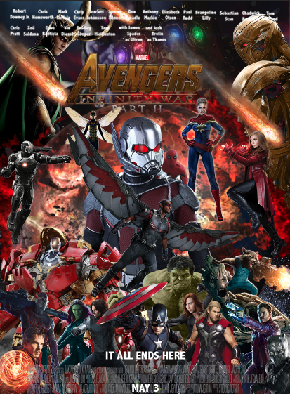 Avengers Infinity War part II poster by TheMarionick on DeviantArt