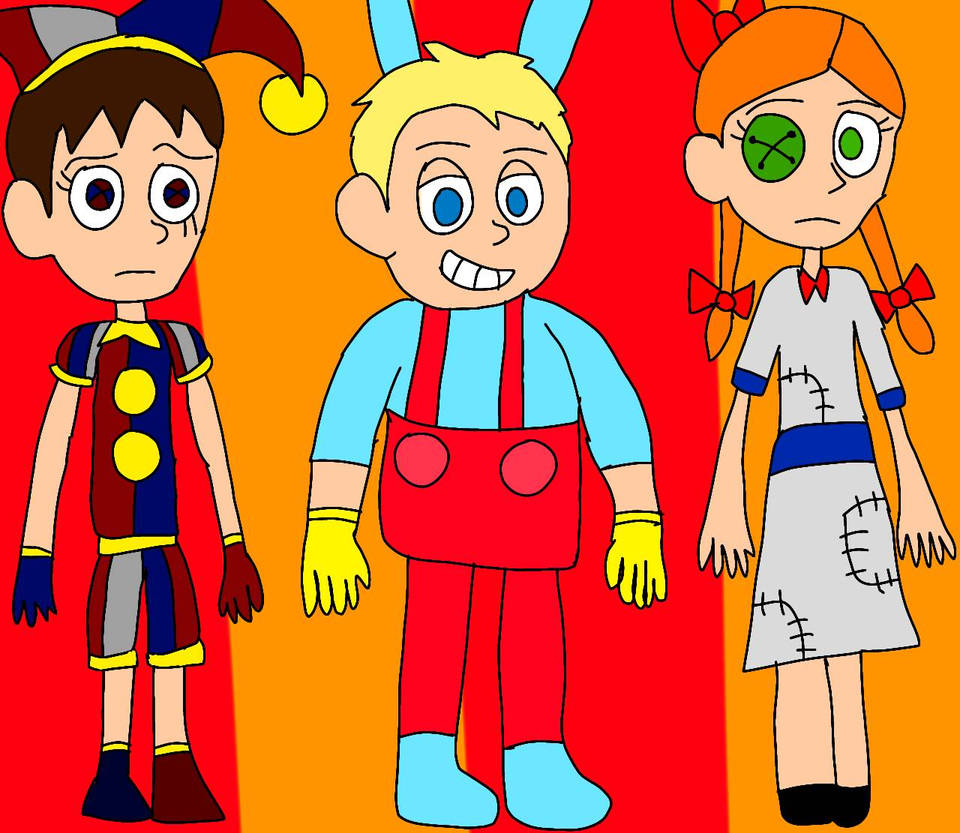 The Three Kids In The Amazing Digital Circus OC s By the-three-kids-in-the-amazing-digital-circus-oc-s-by