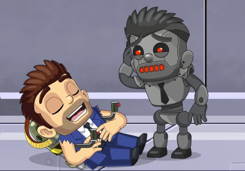 Robo Berry Deviantart Robo Barry and Barry laughing by Alexdraws2k7 on DeviantArt