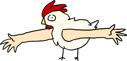 Chicken arms