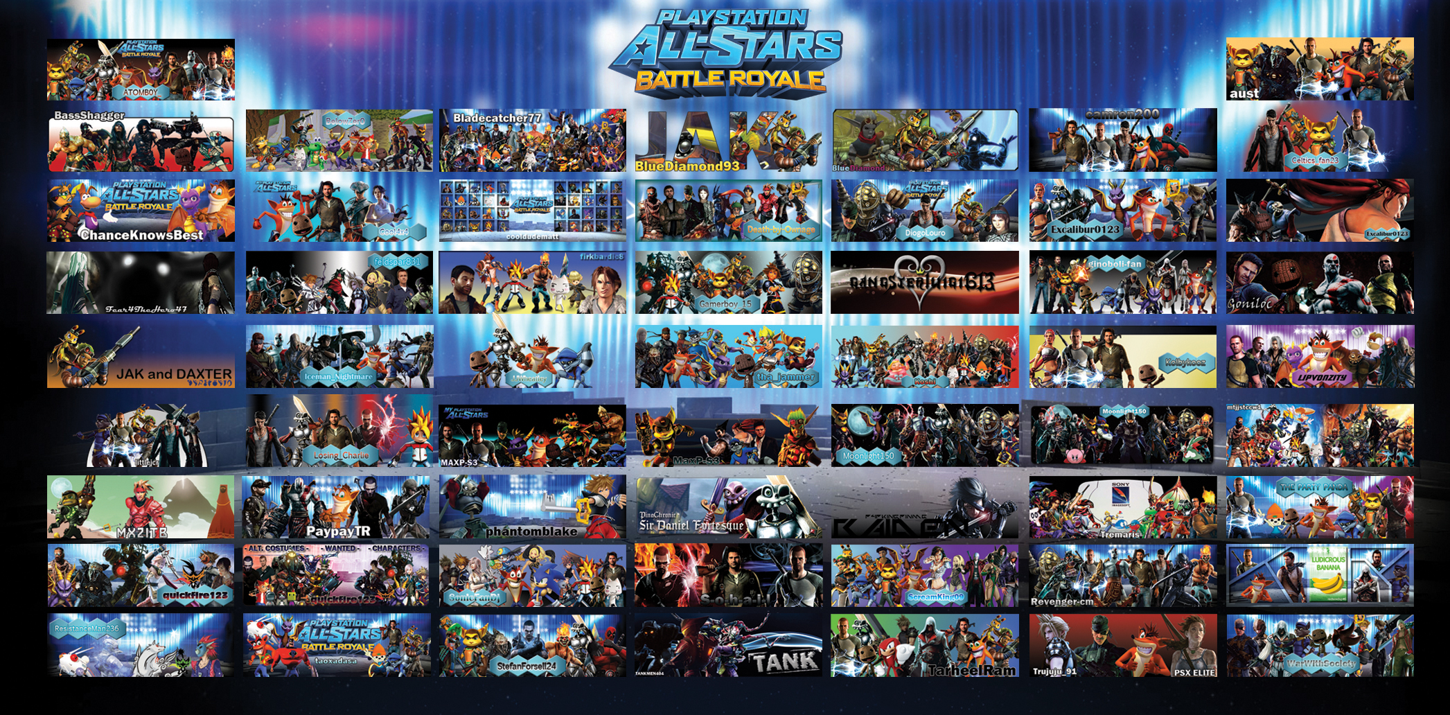 PlayStation All-Stars Battle Royale Forum Sigs