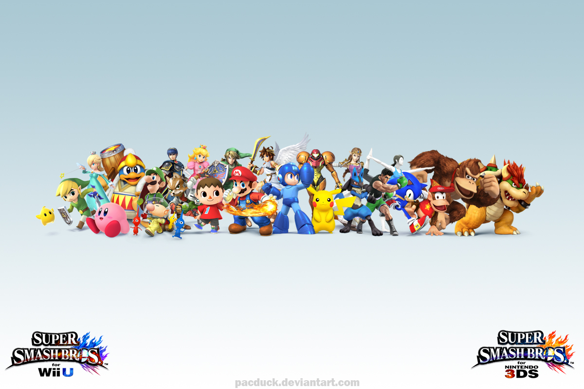 Super Smash Bros. Wii U/3DS Wallpaper (1200x800)