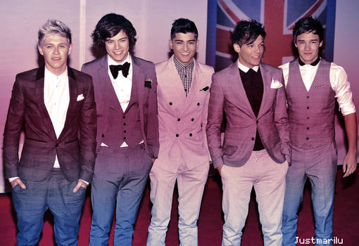 One Direction in The Brit Awards 2012