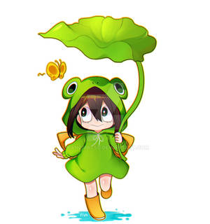 Tsuyu Key chain