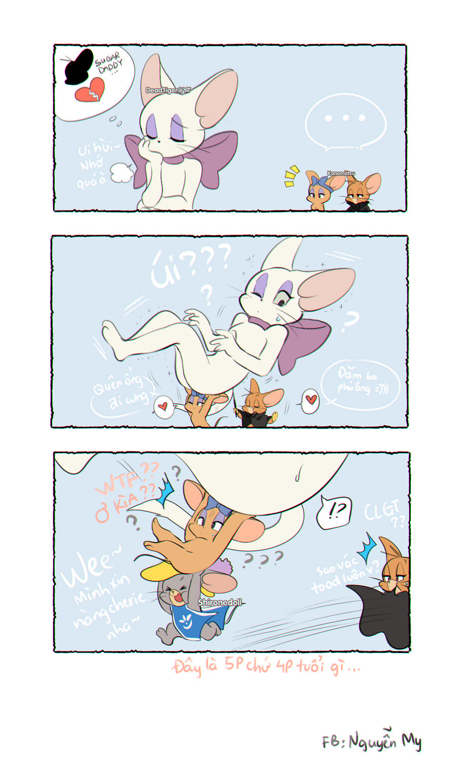 Chiro Mouse Cherie mouse comic 3 by Kanomatsu on DeviantArt