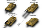 Equestrian Heavy Tanks by ZatGeneral