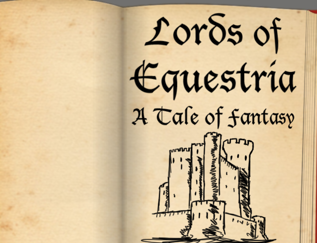 Lords of Equestria title page