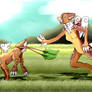 We once ran in the fields, laughing without a care