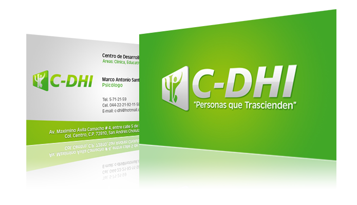 C-DHI business card