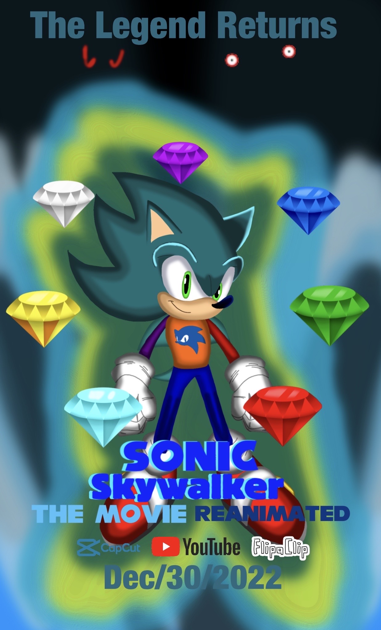 Custom Sonic The Hedgehog 4 poster revised by Nikisawesom on DeviantArt