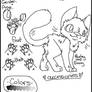 .:Free to Use:. Cat Reference Sheet Lineart
