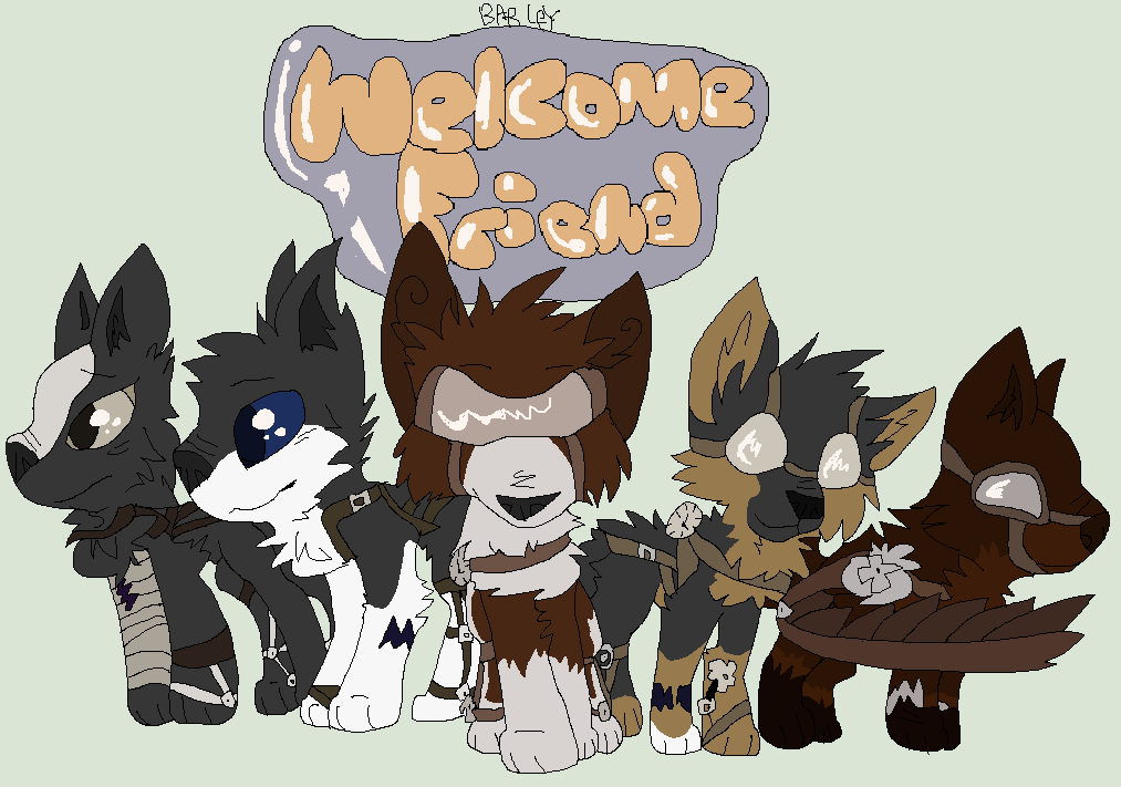 Welcome Badge for Wolfieamble