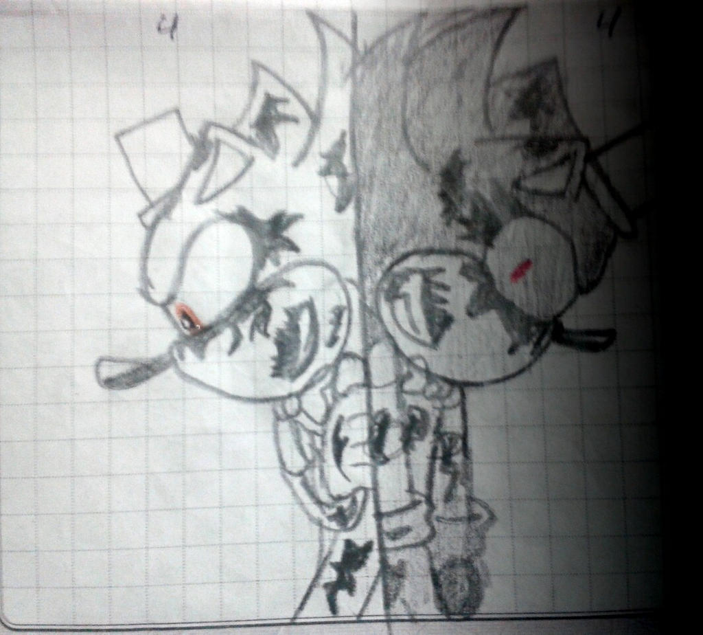 FNAS4:Super Sonic and Dark Sonic