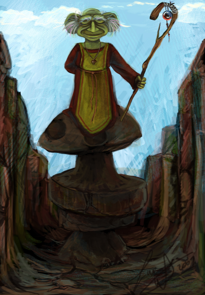 Mushroom Priest-revisited by Sotalean on DeviantArt