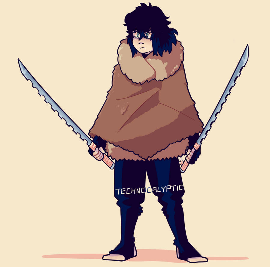 more inosuke redesign by technocalyptic on DeviantArt